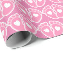 Search for new baby wrapping paper Hearts