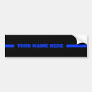 Search for support police bumper stickers Back the blue