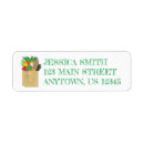 Search for bag return address labels Green