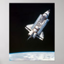Search for earth from space posters Landing on mars
