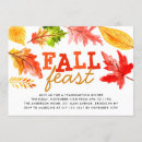 Search for fall feast invitations Friendsgiving