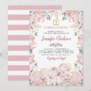 Search for baby angel christening invitations Floral