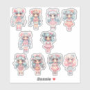 Search for chibi art stickers Kawaii