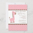 Search for brown baby girl shower invitations Pink