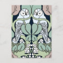 Search for owl pattern postcards Vintage