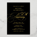 Search for 50 anniversary invitations Script calligraphy