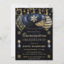 Search for christmas quinceanera invitations Gold