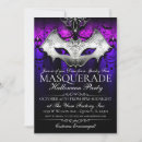 Search for mask halloween invitations Masquerade
