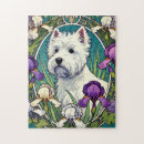Recherche de west highland terrier puzzles Westie