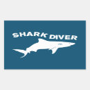 Search for shark diver stickers Scuba diving