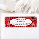 Search for pink valentine return address labels Valentines