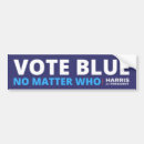 Search for vote blue bumper stickers Kamala