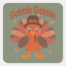Search for cartoon turkey stickers Gobble gobble