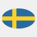 Recherche de suédois drapeau autocollants Drapeaux du monde