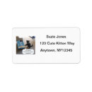 Search for surprise return address labels Kitten