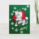 Search for 1950s christmas cards Cat