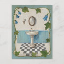 Recherche de damier vert cartes postales Baignoire
