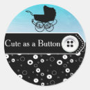 Search for cute as a button stickers Blue