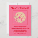 Search for retro 80s invitations Disco ball