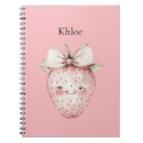 Search for strawberry pink notebooks Fruit