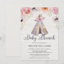 Search for boho brunch baby shower invitations Watercolor