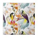Search for bird of paradise tiles Watercolor