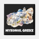 Recherche de grec magnets Mykonos