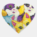 Search for rainbow cat stickers Heart