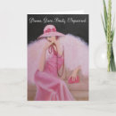 Search for glamour birthday cards Black