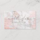 Search for feminine business cards Marble