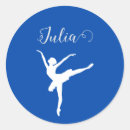 Recherche de ballet autocollants Bleu