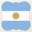 Recherche de la argentine dessous de verres Drapeau argentin