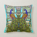 Search for art nouveau pillows Peacock