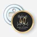 Search for 40th birthday bottle openers Elegant