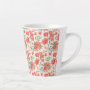 Recherche de peint main tasses Floral