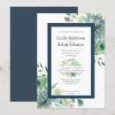 Recherche de green succulent mariage invitations Verdure