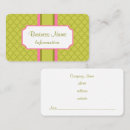 Search for olive business cards Fashion