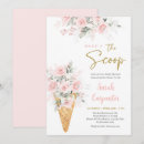 Search for ice cream baby girl shower invitations Here's the scoop