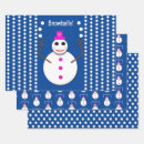 Search for pink snowman wrapping paper Funny