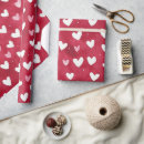 Search for romance wrapping paper Red