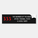 Search for beast bumper stickers 666