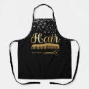 Search for silver glitter aprons Hairstylist