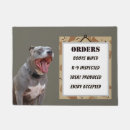 Search for pitbull doormats Funny dog