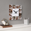 Recherche de multiples horloges Noir et blanc