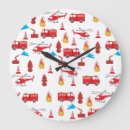 Search for fire truck clocks Firefighting