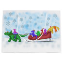 Search for christmas dinosaur gift bags Snow
