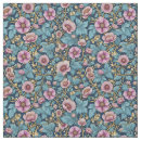 Search for vintage floral fabric Botanical