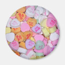 Recherche de bonbons magnets Coeurs de bonbons