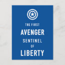 Search for assembling postcards Captain america icon