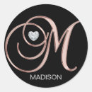Search for gold letter m stickers Monogrammed